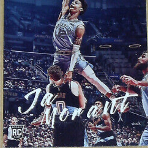 NBA JA MORANT Rookie Card 🏀 Pinnacle - Picture 1 of 6